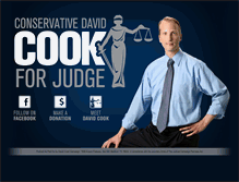Tablet Screenshot of davidforjudge.com